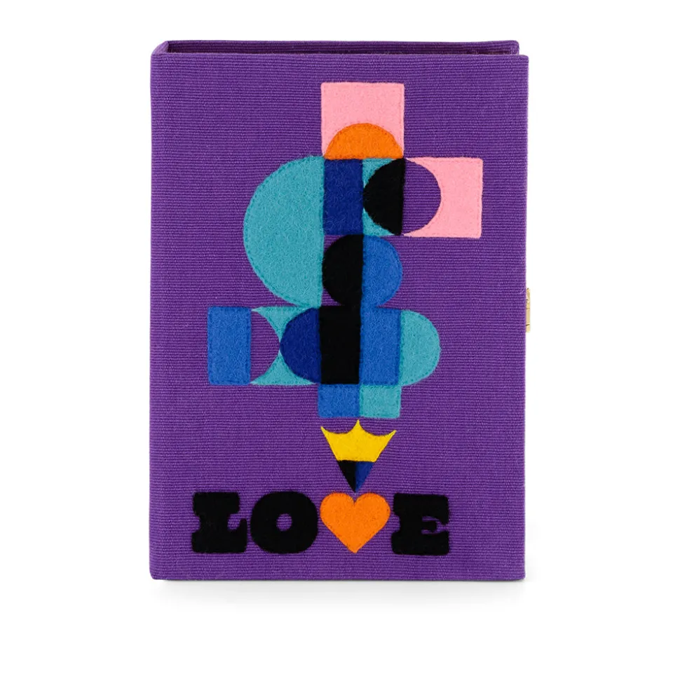 Non-Strapped|Book Clutch<Olympia Le-Tan Love (Bo Lundberg)