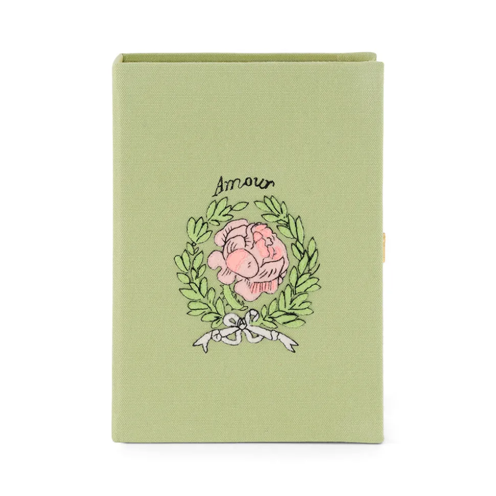 Non-Strapped|Book Clutch<Olympia Le-Tan Love (Carlota Santos)