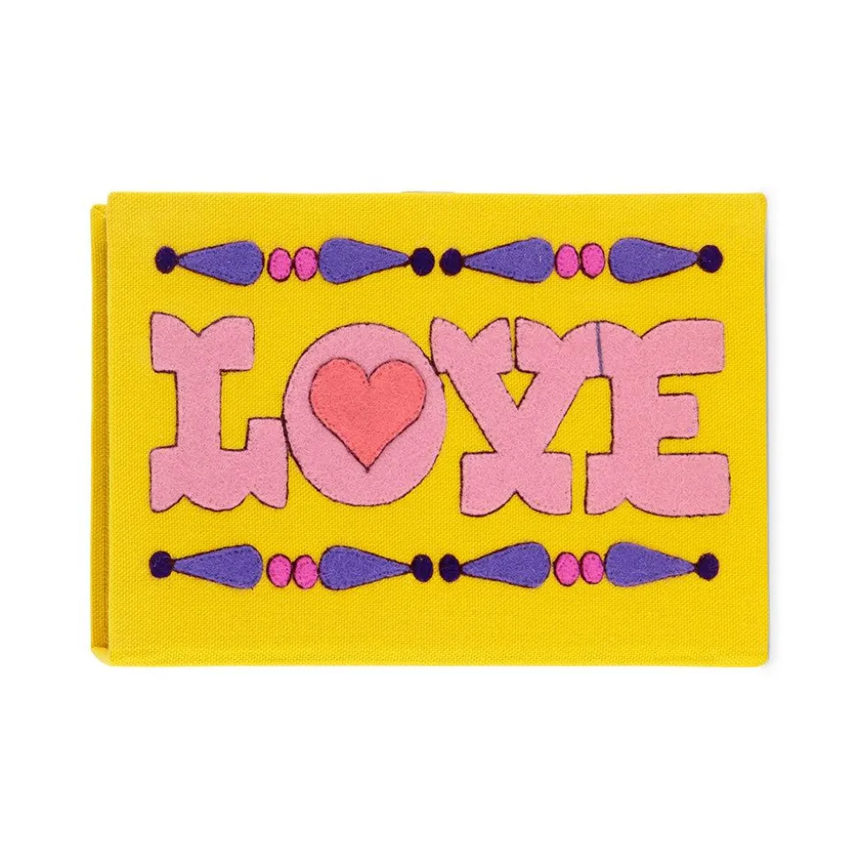 Non-Strapped|Book Clutch<Olympia Le-Tan Love Poster