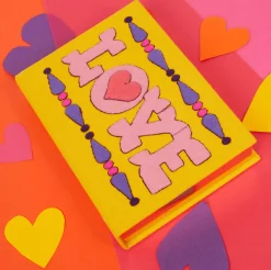 Non-Strapped|Book Clutch<Olympia Le-Tan Love Poster