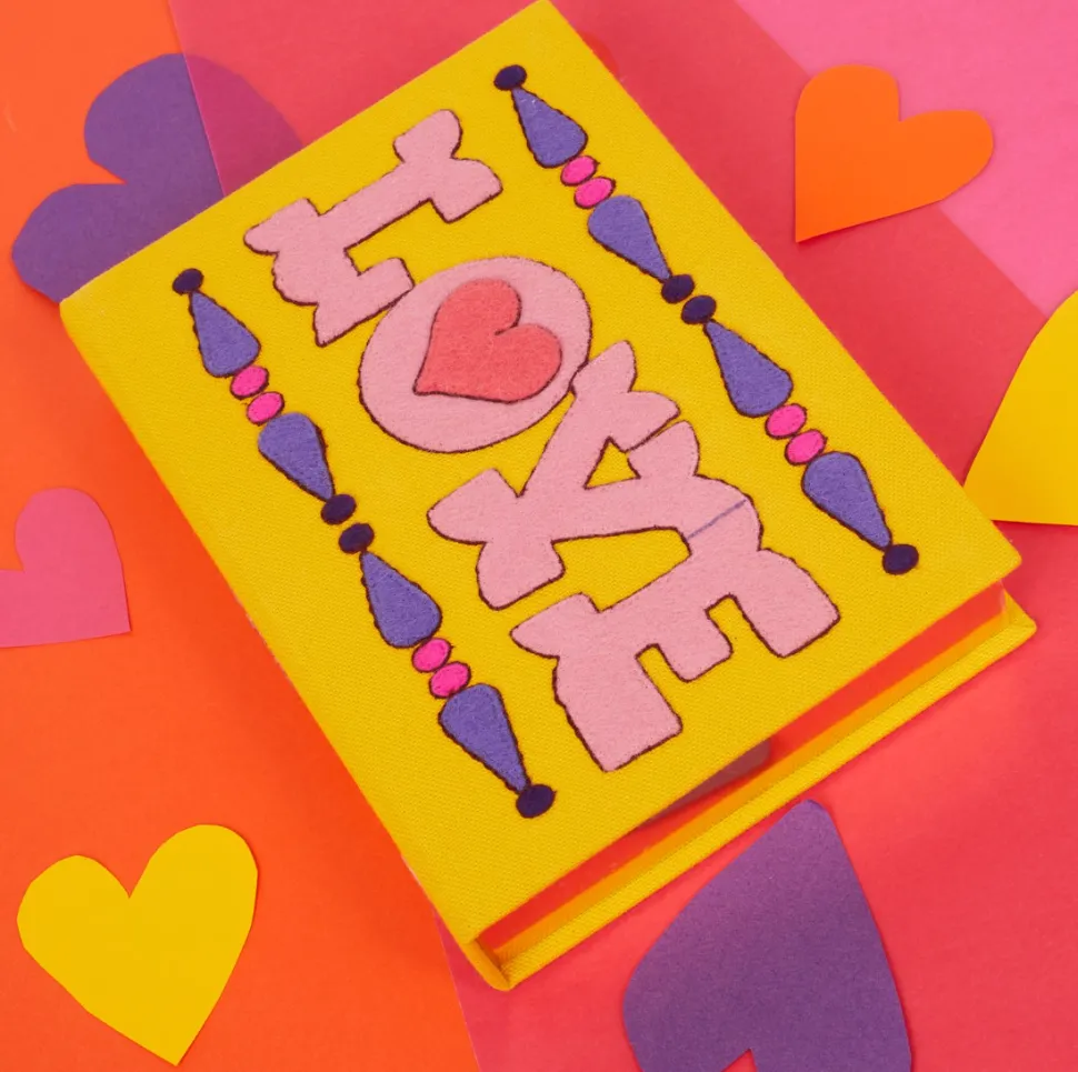 Strapped|Book Clutch<Olympia Le-Tan Love Poster (Strapped)