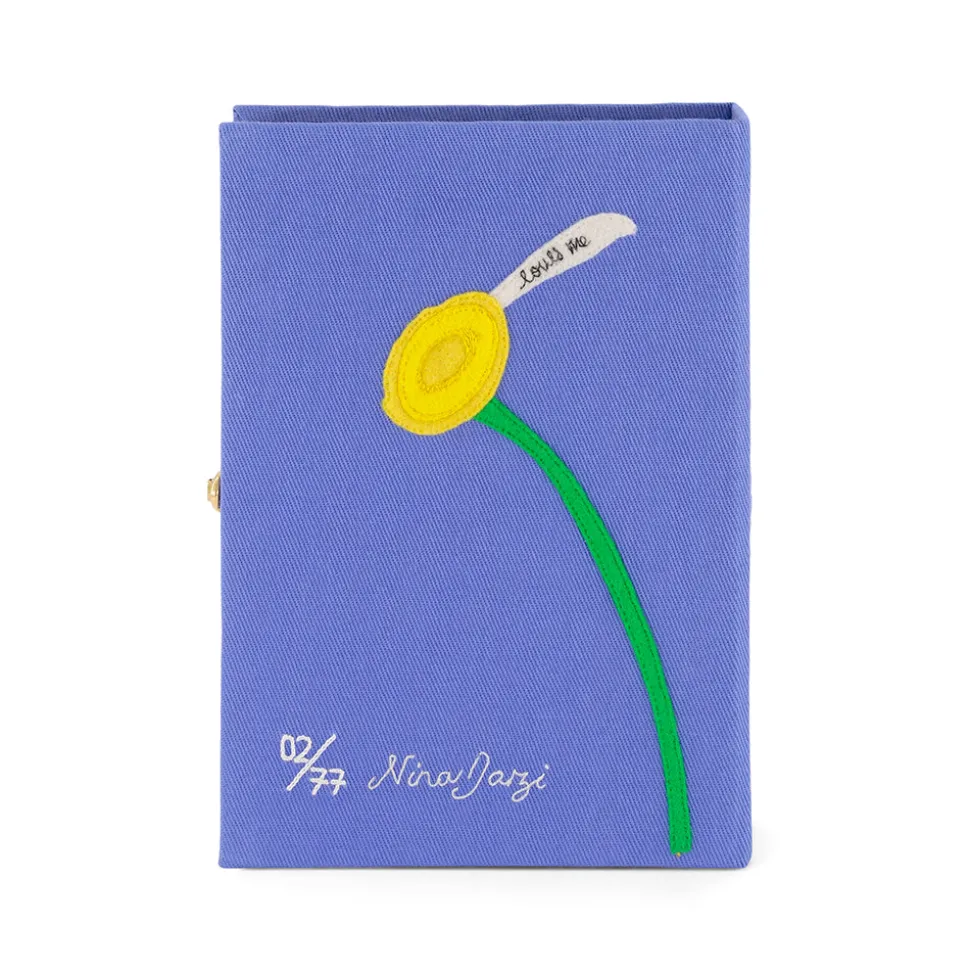 Non-Strapped|Book Clutch<Olympia Le-Tan Loves Me, Loves Me Not