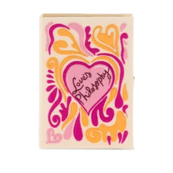 Non-Strapped|Book Clutch<Olympia Le-Tan Love's Philosophy