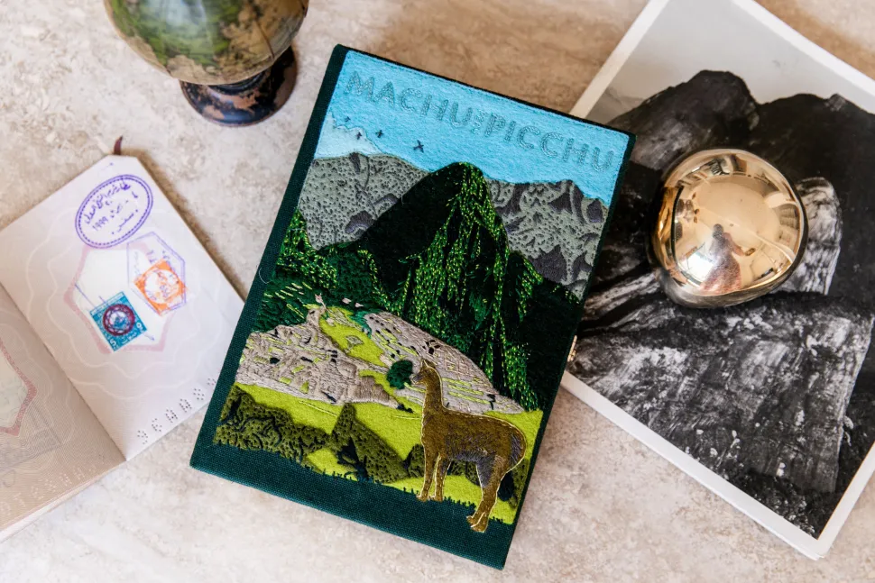 Strapped|Book Clutch<Olympia Le-Tan Machu Picchu (Strapped)