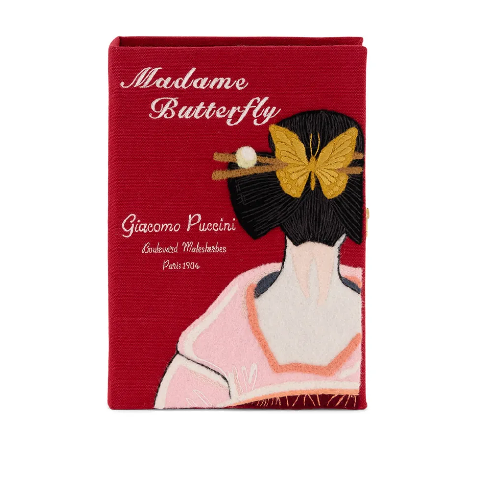 Non-Strapped|Book Clutch<Olympia Le-Tan Madame Butterfly