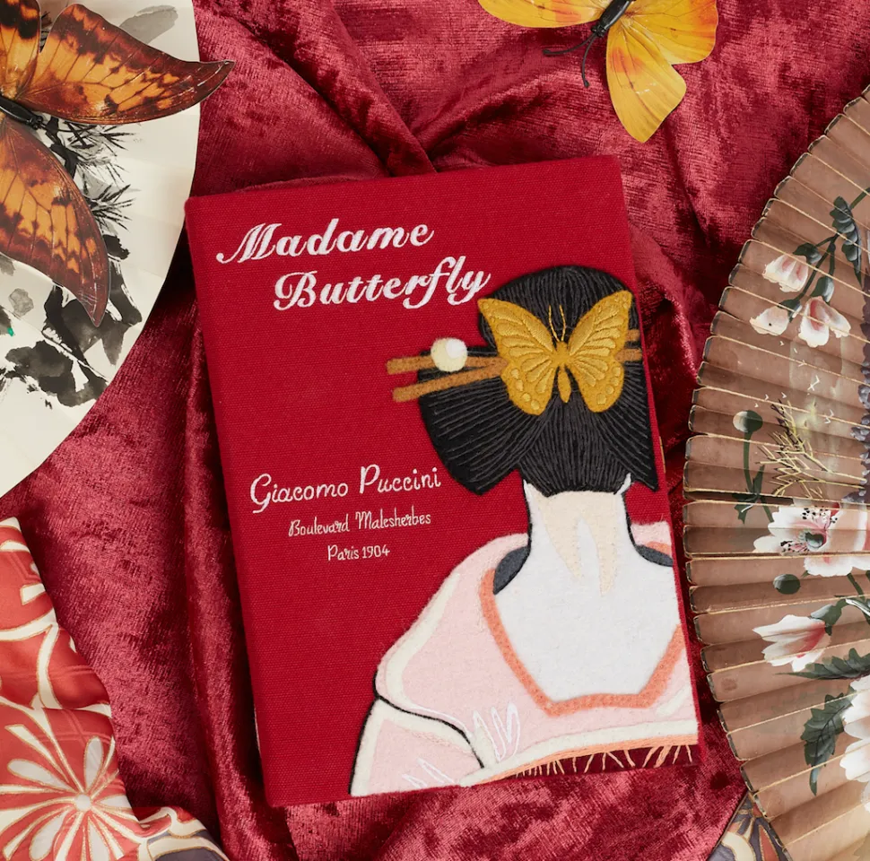 Non-Strapped|Book Clutch<Olympia Le-Tan Madame Butterfly