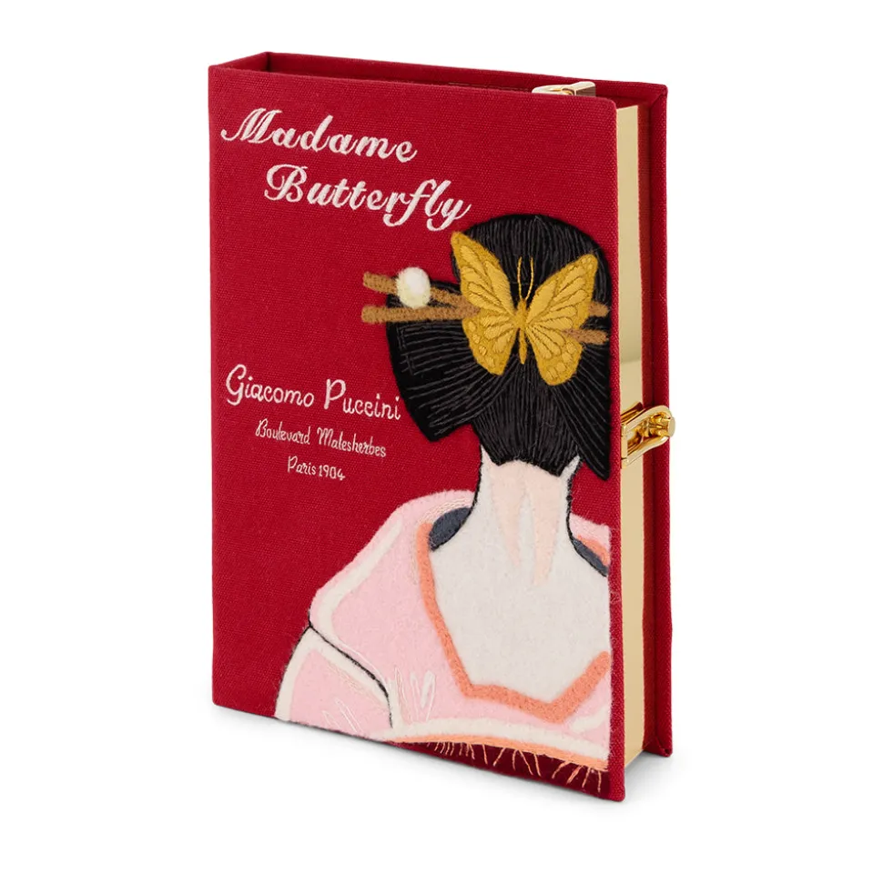 Strapped|Book Clutch<Olympia Le-Tan Madame Butterfly (Strapped)