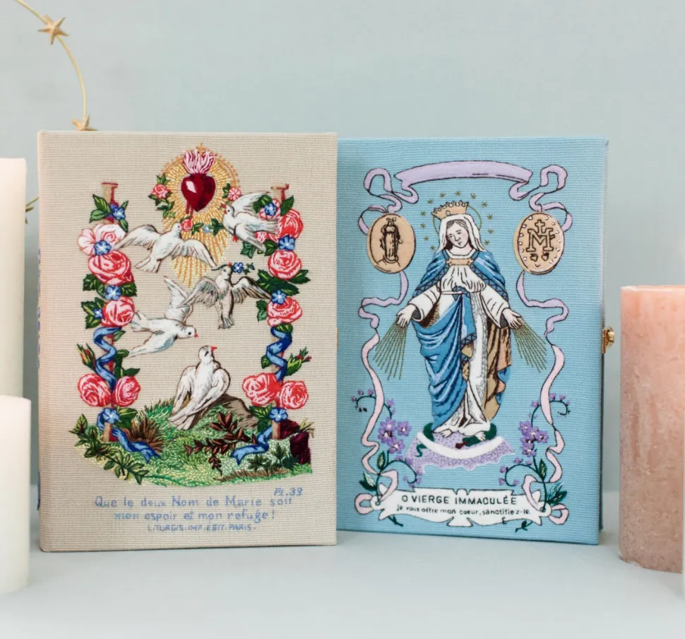 Non-Strapped|Book Clutch<Olympia Le-Tan Marie