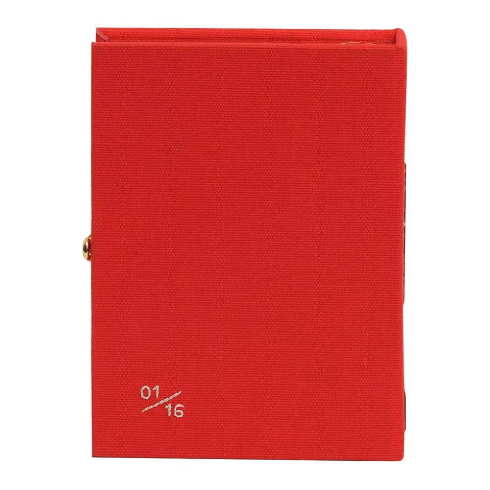 Non-Strapped|Book Clutch<Olympia Le-Tan Marihuana Problems (Red)