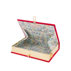 Strapped|Mini Book Clutch<Olympia Le-Tan Marihuana Problems (Red – Mini – Strapped)