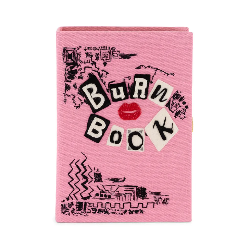 Non-Strapped|Book Clutch<Olympia Le-Tan Mean Girls – Burn Book