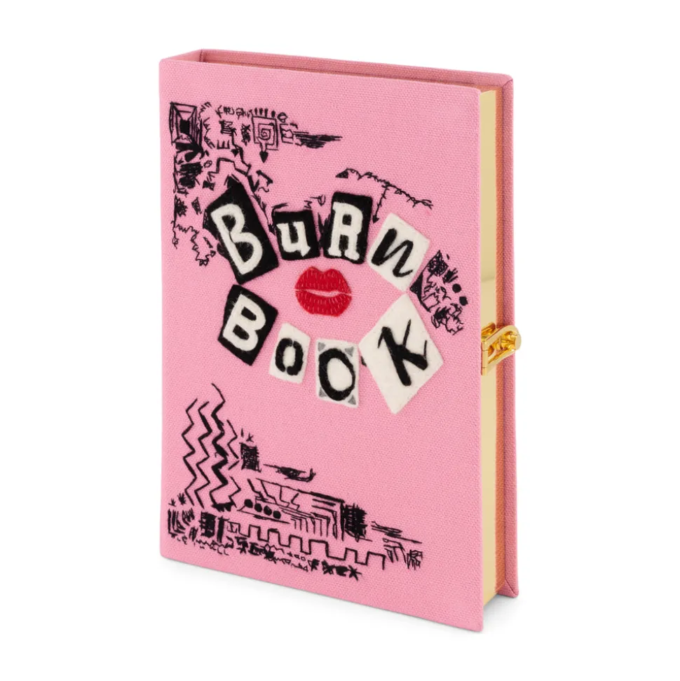 Non-Strapped|Book Clutch<Olympia Le-Tan Mean Girls – Burn Book