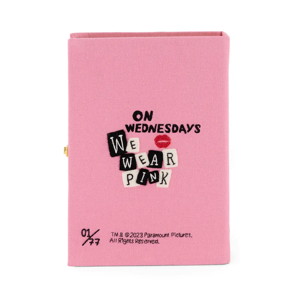 Non-Strapped|Book Clutch<Olympia Le-Tan Mean Girls – Burn Book