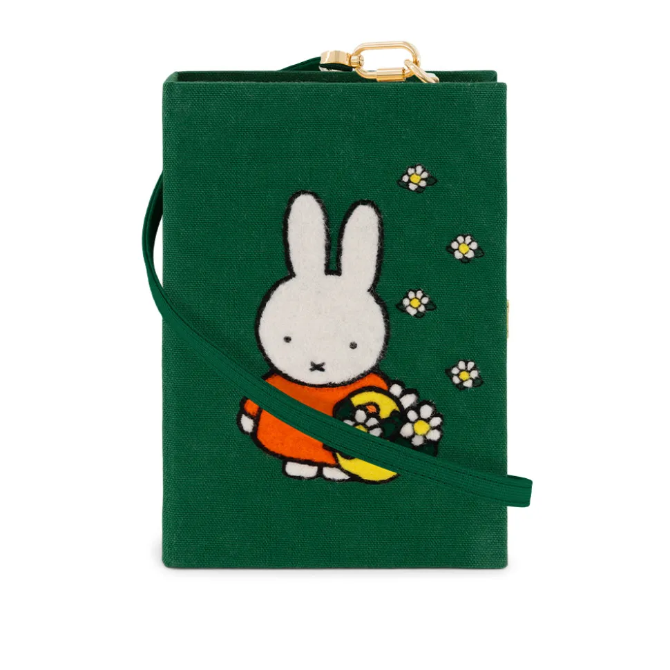 Strapped|Book Clutch<Olympia Le-Tan Miffy – Flowers (Strapped)