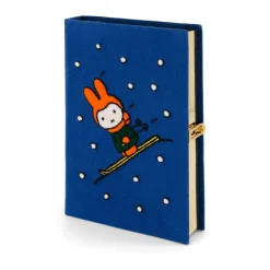 Non-Strapped|Book Clutch<Olympia Le-Tan Miffy – Ski