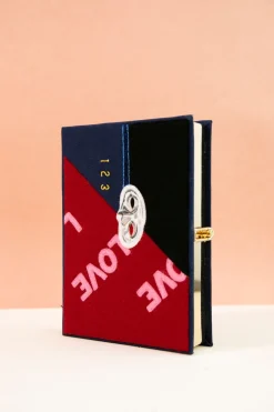 Non-Strapped|Book Clutch<Olympia Le-Tan MN Love Love Love