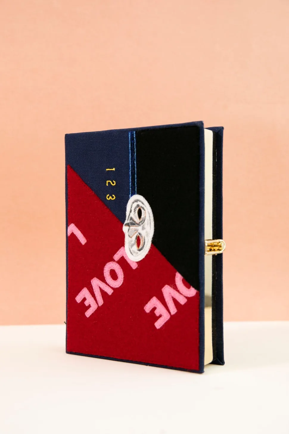 Non-Strapped|Book Clutch<Olympia Le-Tan MN Love Love Love