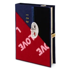 Strapped|Book Clutch<Olympia Le-Tan MN Love Love Love (Strapped)