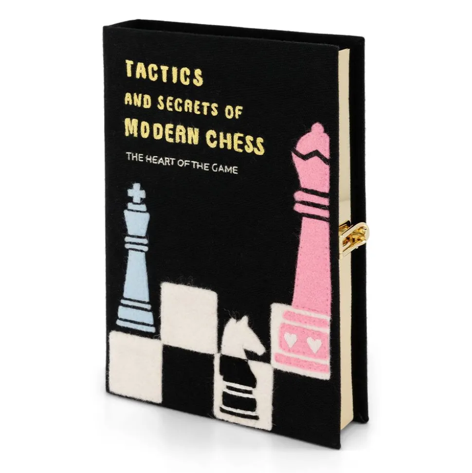 Non-Strapped|Book Clutch<Olympia Le-Tan Modern Chess