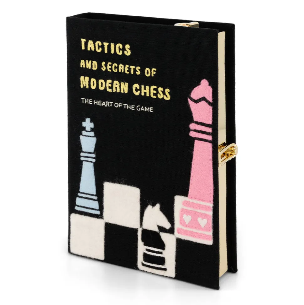 Strapped|Book Clutch<Olympia Le-Tan Modern Chess (Strapped)