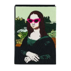 Non-Strapped|Book Clutch<Olympia Le-Tan Mona Lisa