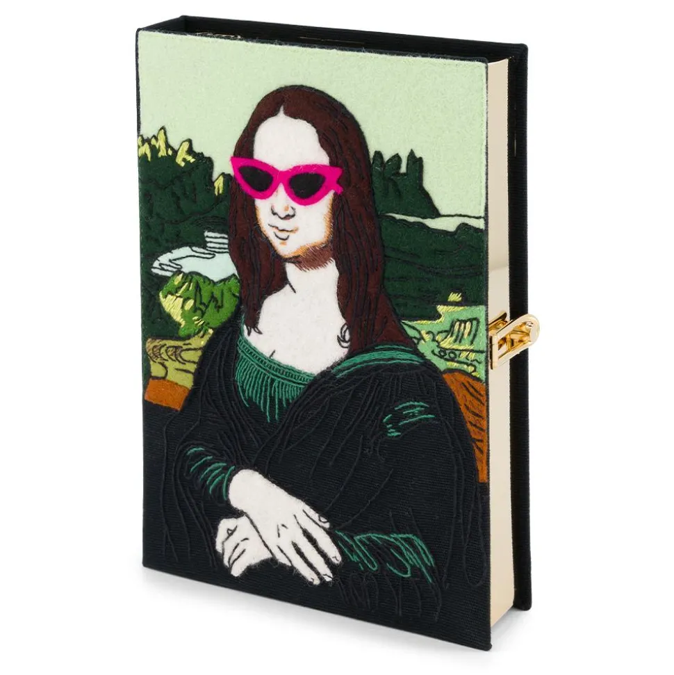 Non-Strapped|Book Clutch<Olympia Le-Tan Mona Lisa