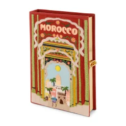 Non-Strapped|Book Clutch<Olympia Le-Tan Morocco