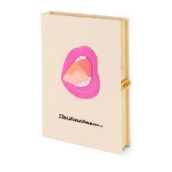 Non-Strapped|Book Clutch<Olympia Le-Tan Mouth #7