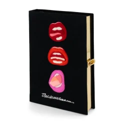 Non-Strapped|Book Clutch<Olympia Le-Tan Mouth Study