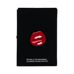Non-Strapped|Book Clutch<Olympia Le-Tan Mouth Study