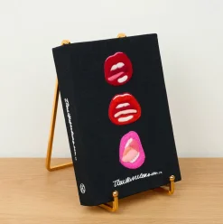 Non-Strapped|Book Clutch<Olympia Le-Tan Mouth Study