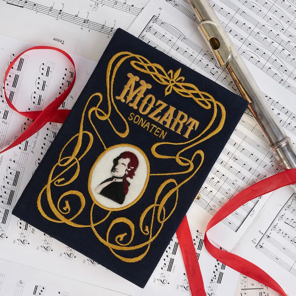 Strapped|Book Clutch<Olympia Le-Tan Mozart (Strapped)