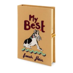 Non-Strapped|Book Clutch<Olympia Le-Tan My Best French Flair