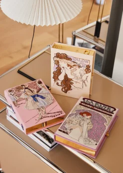 Non-Strapped|Book Clutch<Olympia Le-Tan Naked Mucha