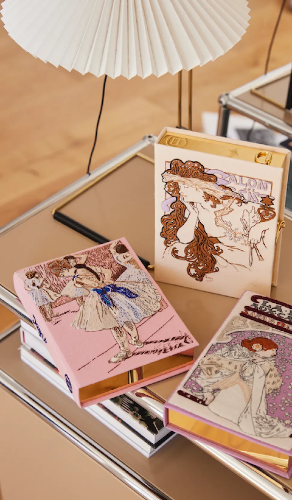 Strapped|Book Clutch<Olympia Le-Tan Naked Mucha (Strapped)