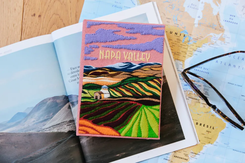 Strapped|Book Clutch<Olympia Le-Tan Napa Valley (Strapped)