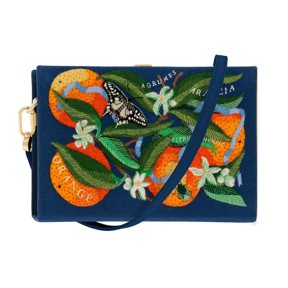 Strapped|Book Clutch<Olympia Le-Tan Orange (Strapped)