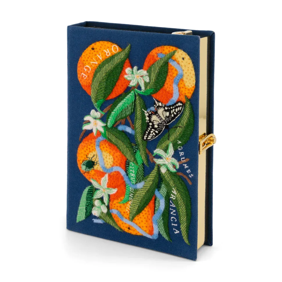 Strapped|Book Clutch<Olympia Le-Tan Orange (Strapped)