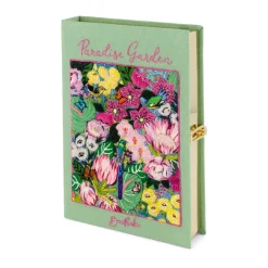Non-Strapped|Book Clutch<Olympia Le-Tan Paradise Garden by Bex Parkin