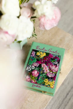Non-Strapped|Book Clutch<Olympia Le-Tan Paradise Garden by Bex Parkin