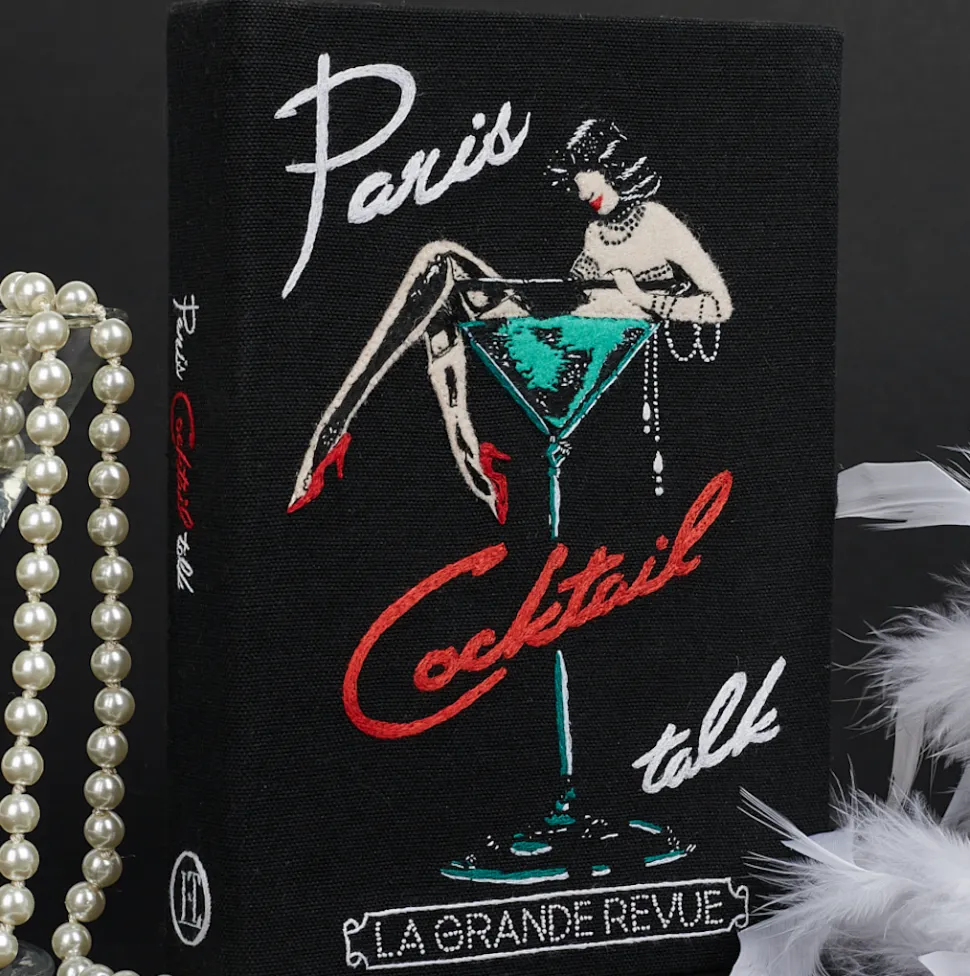 Non-Strapped|Book Clutch<Olympia Le-Tan Paris Cocktail Talk