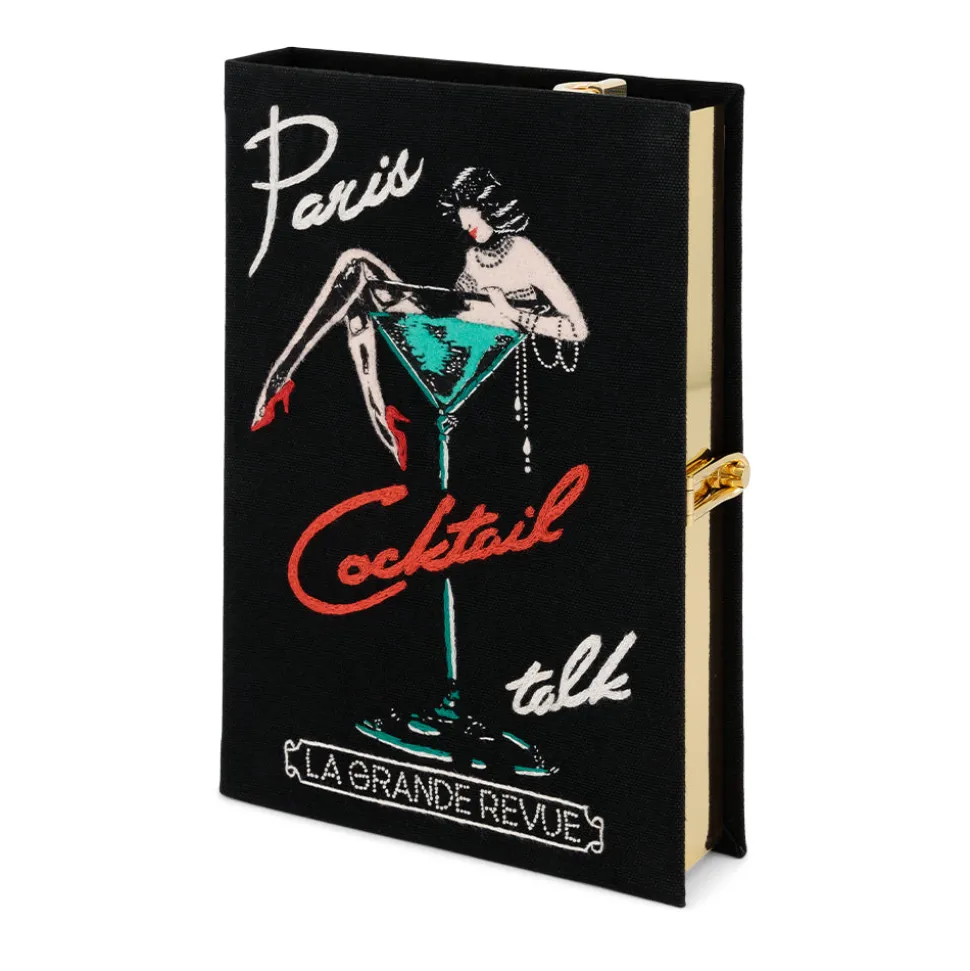 Strapped|Book Clutch<Olympia Le-Tan Paris Cocktail Talk (Strapped)