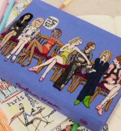 Non-Strapped|Book Clutch<Olympia Le-Tan Paris Fashion Week
