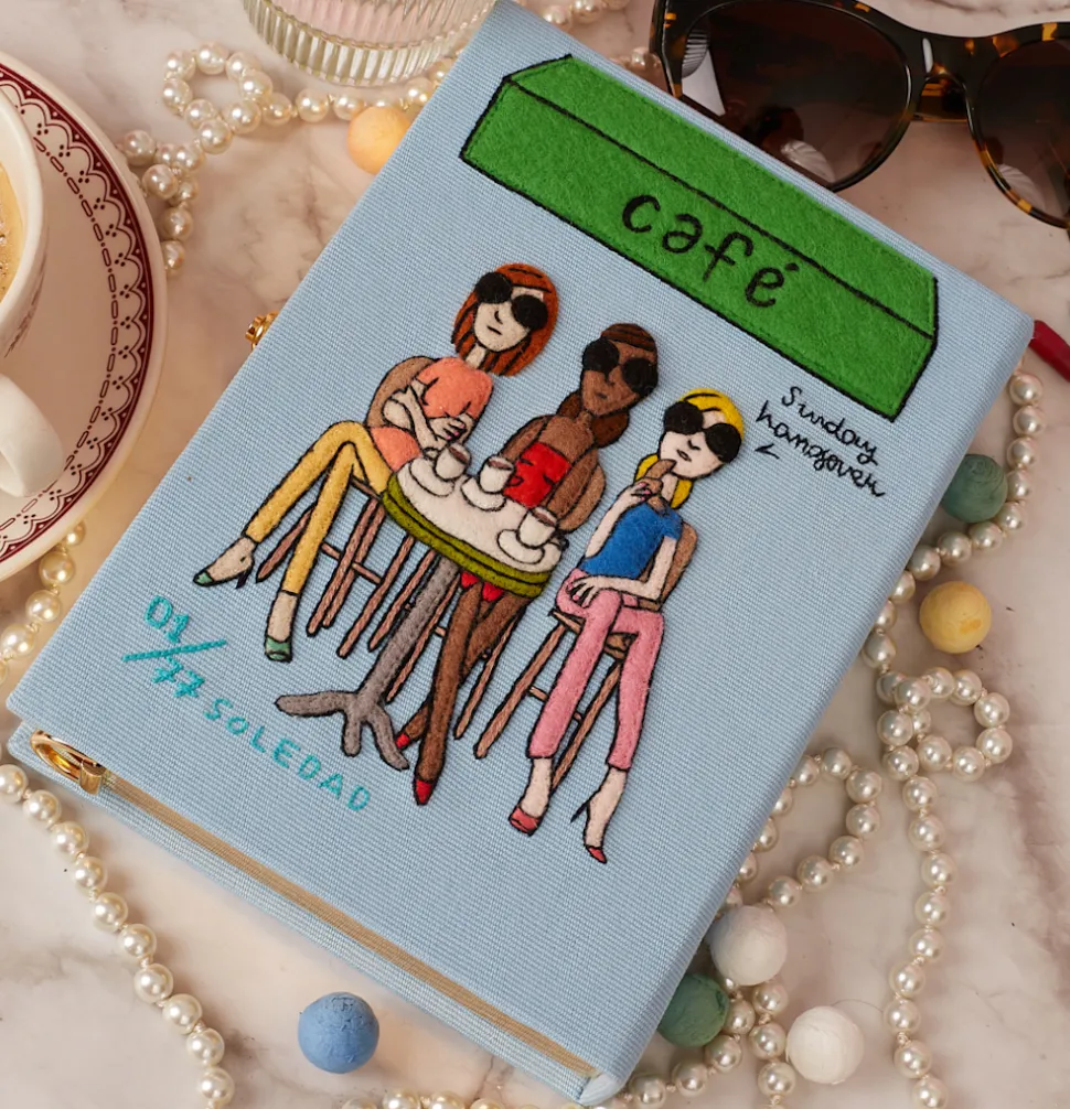 Non-Strapped|Book Clutch<Olympia Le-Tan Parisian Week-End
