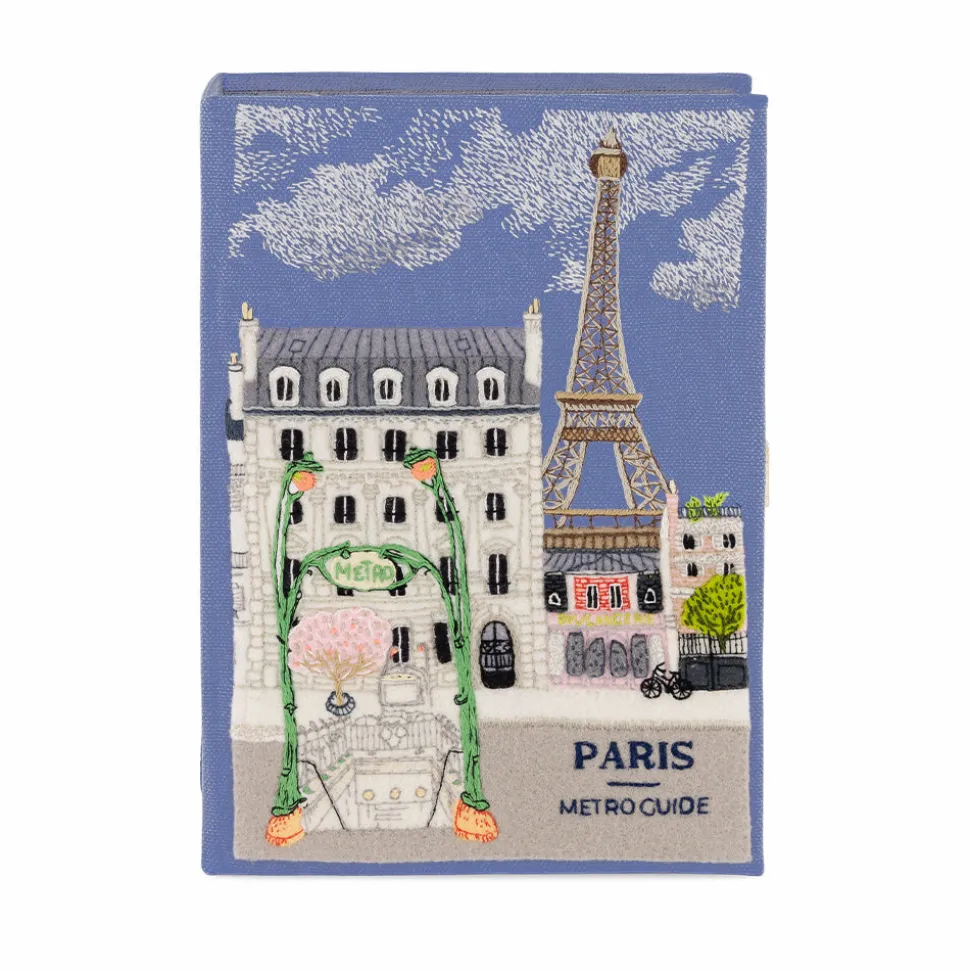 Non-Strapped|Book Clutch<Olympia Le-Tan Paris Metro