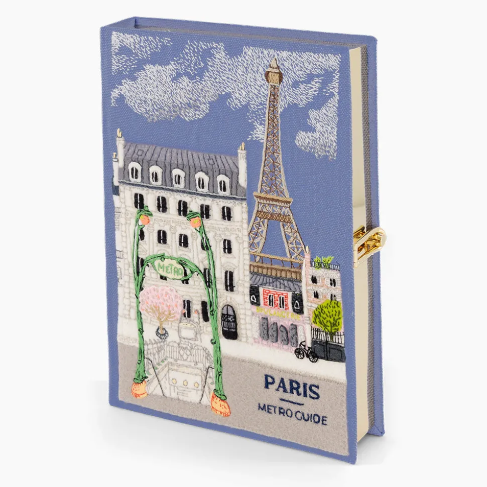 Non-Strapped|Book Clutch<Olympia Le-Tan Paris Metro