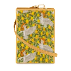 Strapped|Book Clutch<Olympia Le-Tan Parrots and Lemons (Strapped)