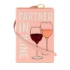 Strapped|Book Clutch<Olympia Le-Tan Partner in Wine (Strapped)