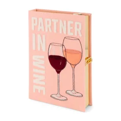 Strapped|Book Clutch<Olympia Le-Tan Partner in Wine (Strapped)