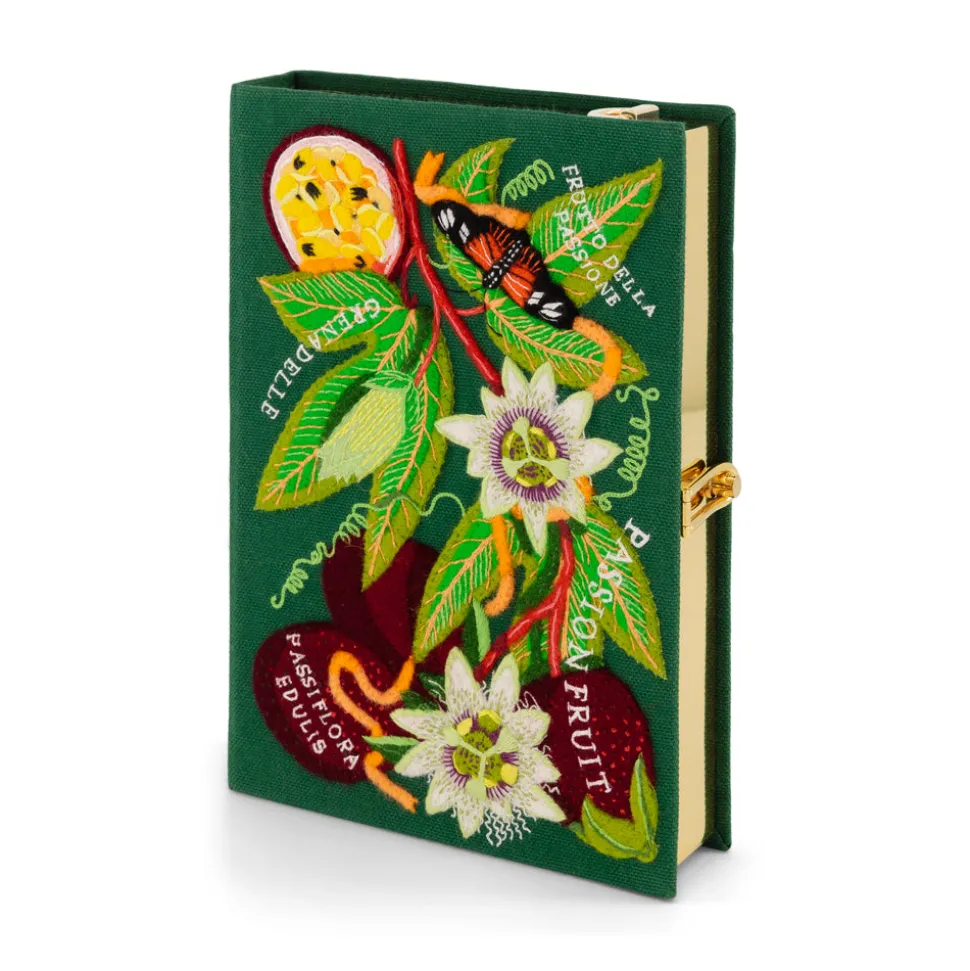 Strapped|Book Clutch<Olympia Le-Tan Passion Fruit Holly Ovenden (Strapped)